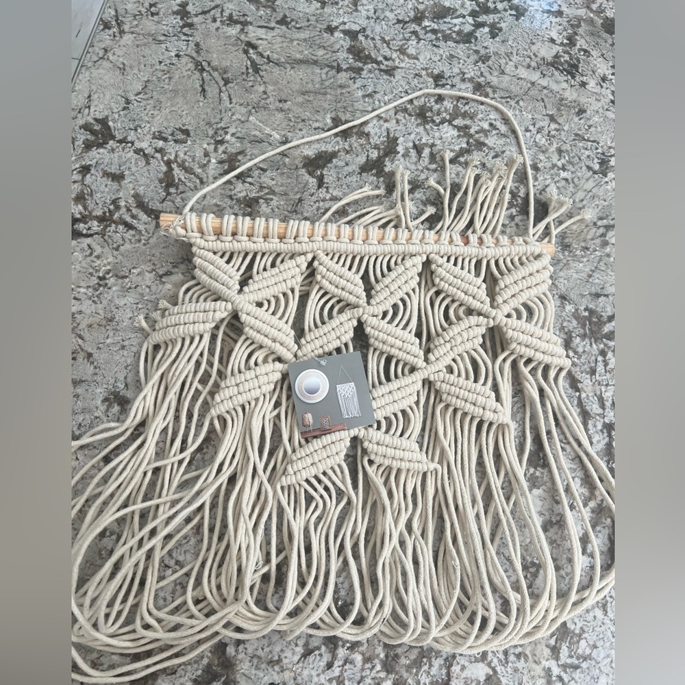 NWT Macrame Wall Hanging